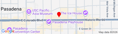 Map thumbnail of 721 East Colorado Blvd Pasadena, CA 91101